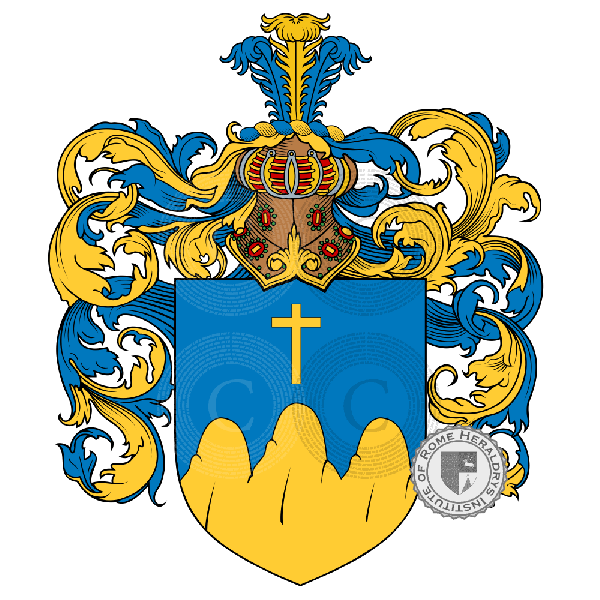 Coat of arms of family Valandro