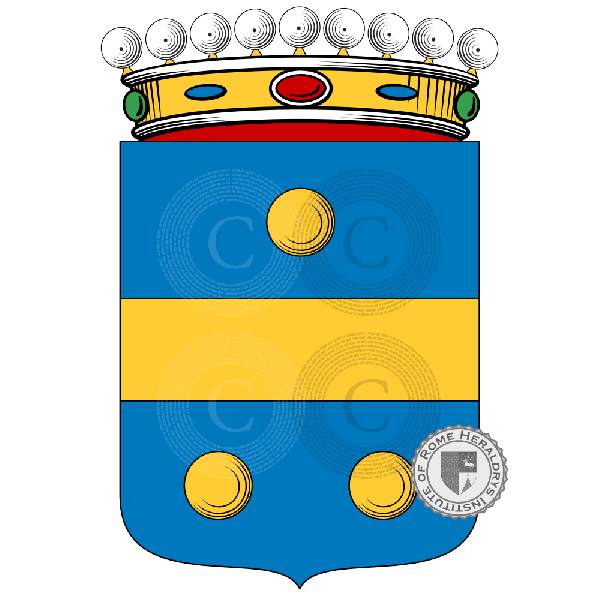 Coat of arms of family Balladoro