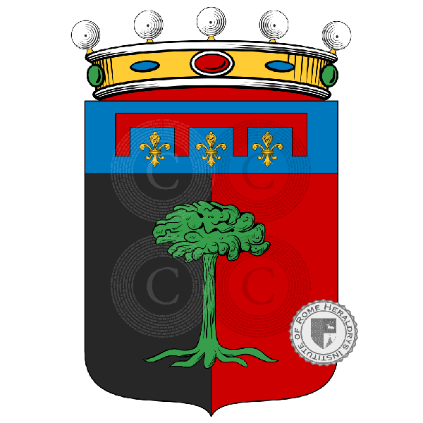 Coat of arms of family Olmi