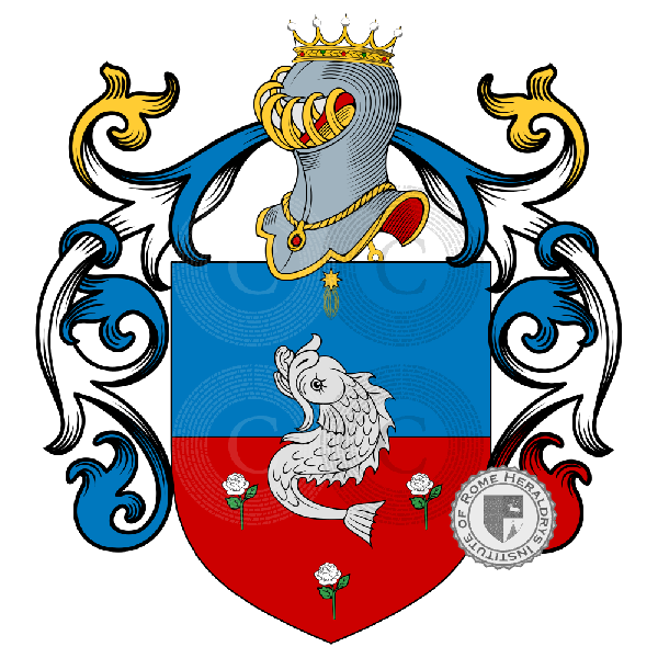Coat of arms of family Fortini