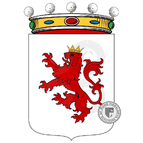 Coat of arms of family Calizzano