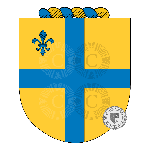 Coat of arms of family Yegros