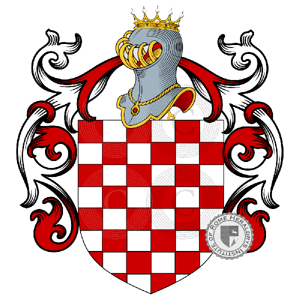 Coat of arms of family Salomoni