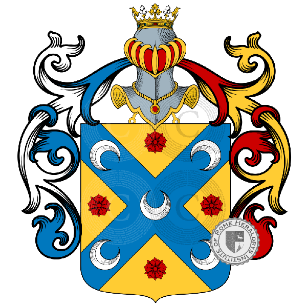 Coat of arms of family Raffaelli