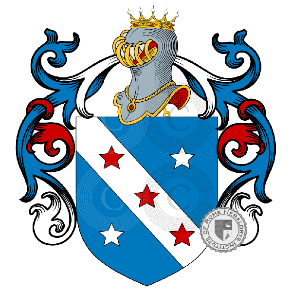 Wappen der Familie Lecomte