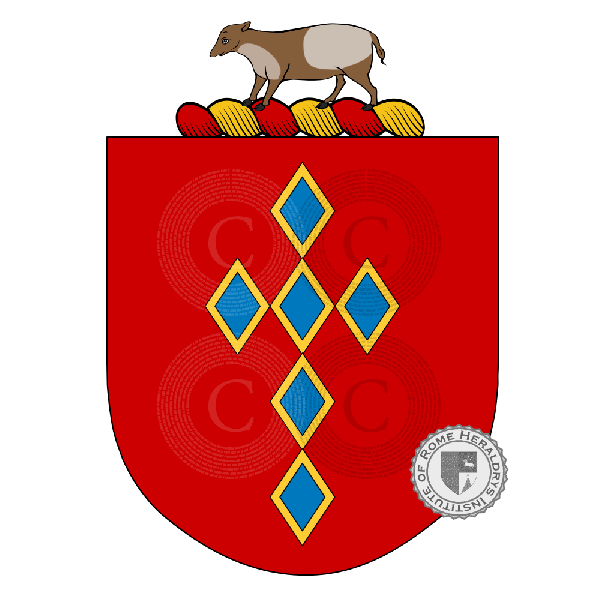 Coat of arms of family Antas