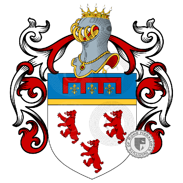 Coat of arms of family Melocchi