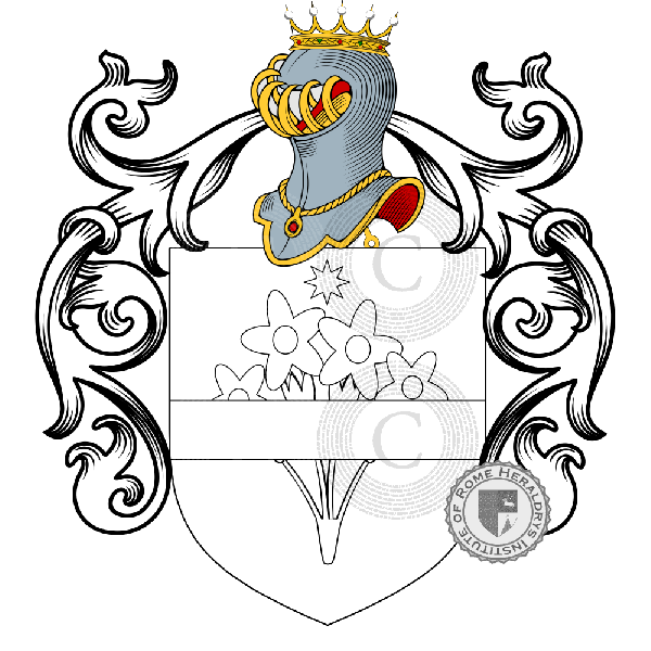 Coat of arms of family Melocchi