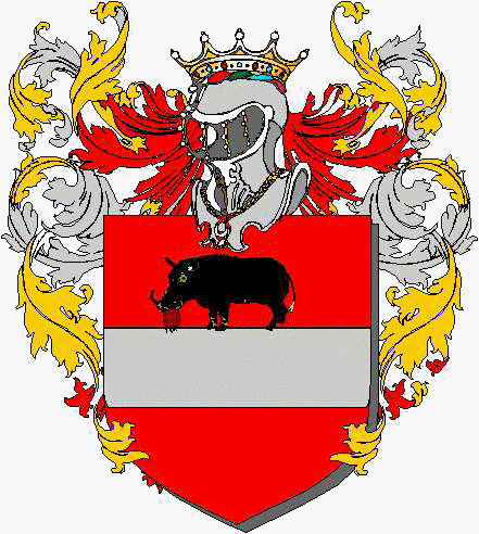 Coat of arms of family Cope di Valromita Biddle