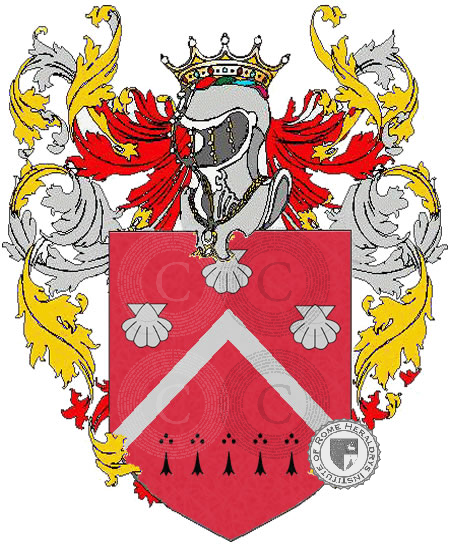 Wappen der Familie Dieu   ref: 4375