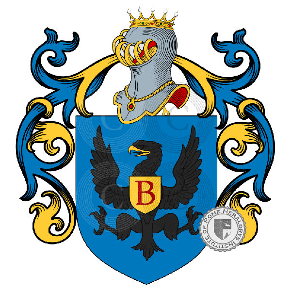 Coat of arms of family Bratti