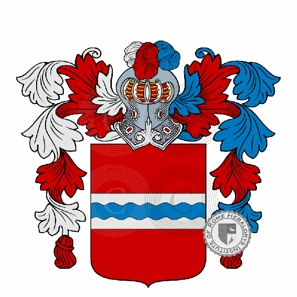 Coat of arms of family Marin