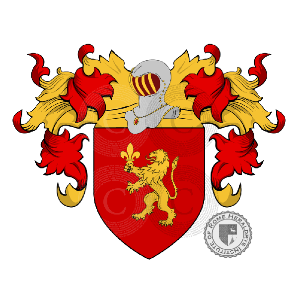 Coat of arms of family Scaringi