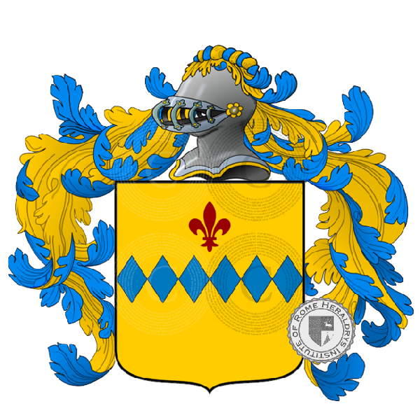 Coat of arms of family Cevennini
