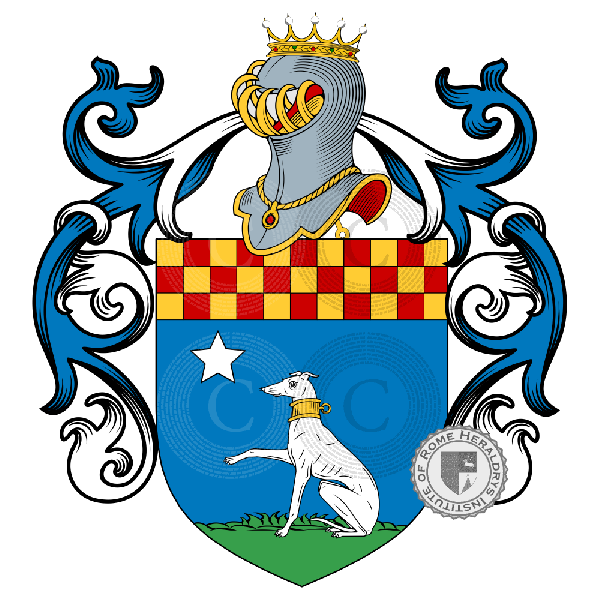 Coat of arms of family Barrère