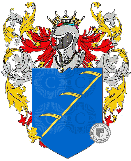 Wappen der Familie La Fauci, Fauci, Le Fauci