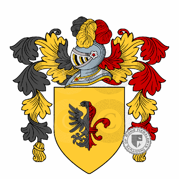 Coat of arms of family Costanzi