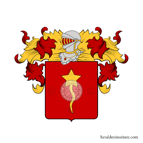 Wappen der Familie Rossi   ref: 5110