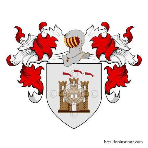 Coat of arms of family Castelvetro