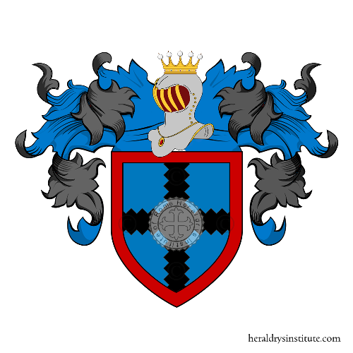 Coat of arms of family Calet