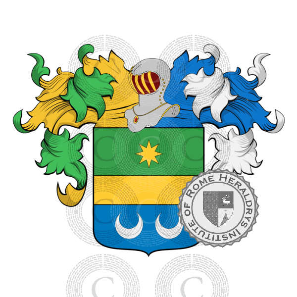 Coat of arms of family Perfetti