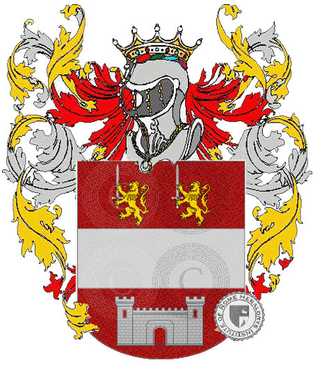 Coat of arms of family Gonzales De Zenete