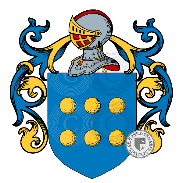 Coat of arms of family Miggiano