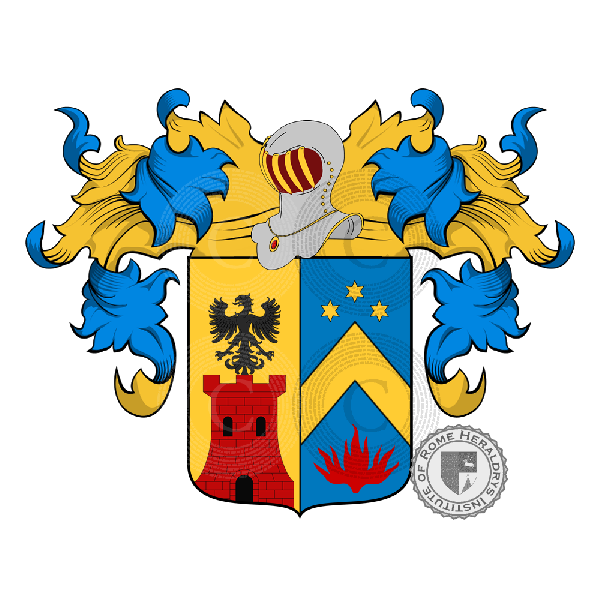 Wappen der Familie Baldacci    