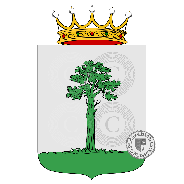 Wappen der Familie Lugano