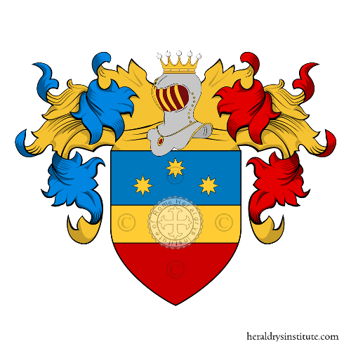 Escudo de la familia Sarcinelli