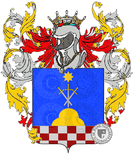 Wappen der Familie Pistolesi