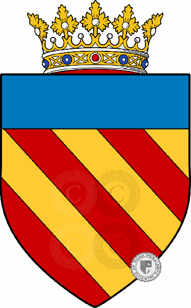 Wappen der Familie Caracciolo   ref: 5537