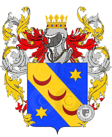 Coat of arms of family Venturi   ref: 5655