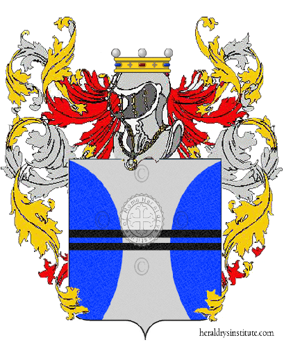 Coat of arms of family Scatolini        ref: 5743
