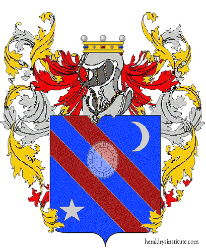Coat of arms of family Terzani
