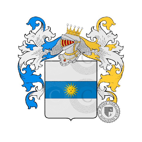 Coat of arms of family Albanese