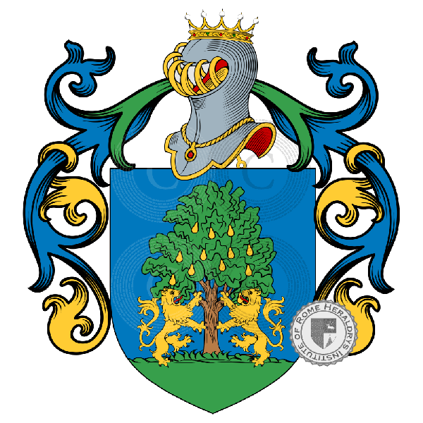 Coat of arms of family Piras