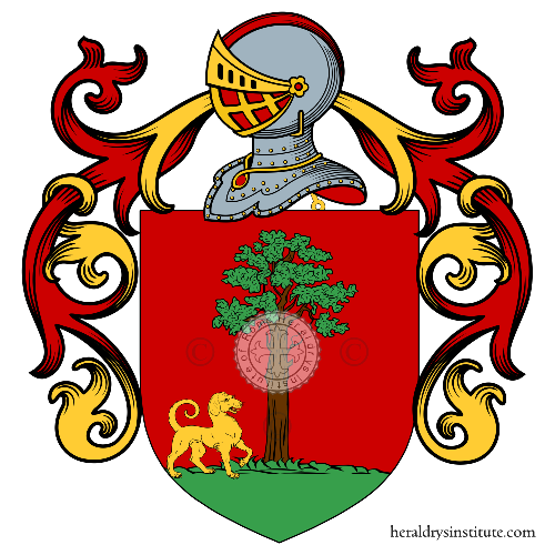 Coat of arms of family Piciarelli