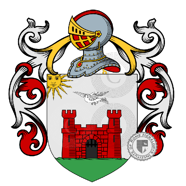 Coat of arms of family Partisotti