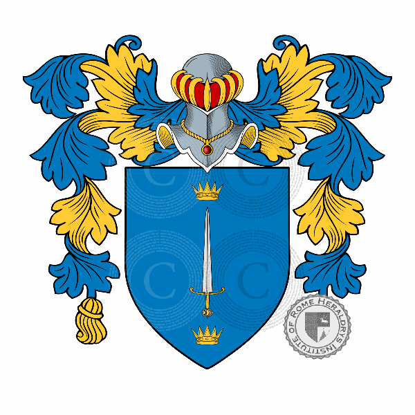 Coat of arms of family De Giovanni