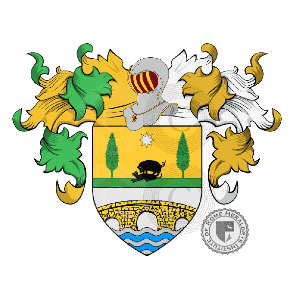 Wappen der Familie Porcu