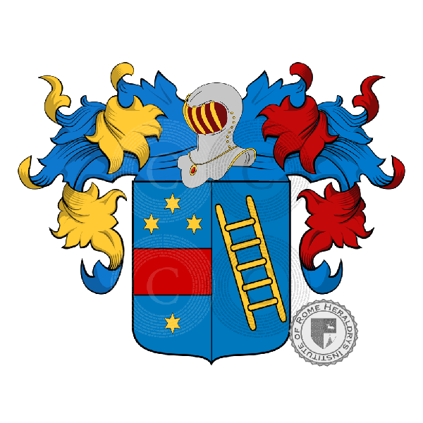 Escudo de la familia Stelluti Scala