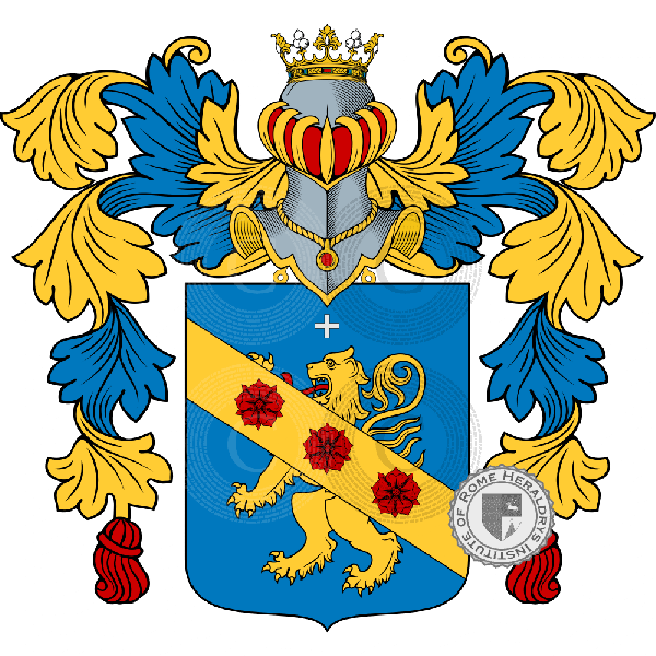 Coat of arms of family Luca