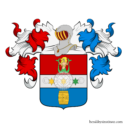 Coat of arms of family Carrara