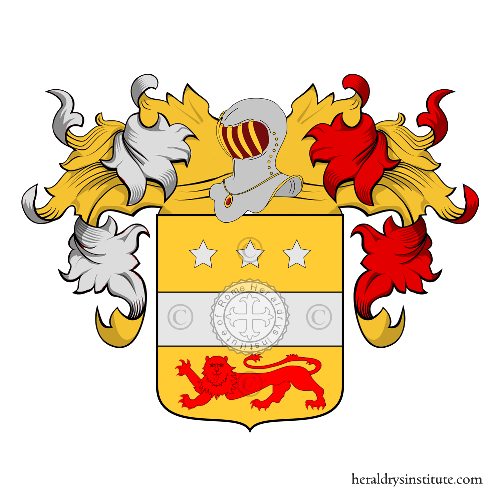 Coat of arms of family Zanardini