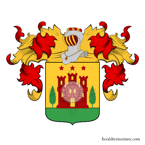 Wappen der Familie Mastrodomenico   ref: 6326
