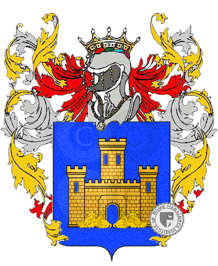 Coat of arms of family Castellana