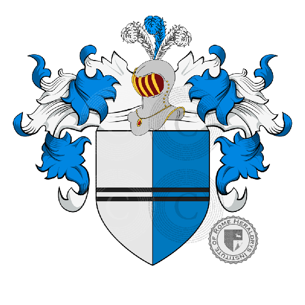 Coat of arms of family Castoldi