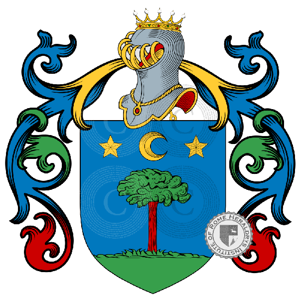 Escudo de la familia Sabbione, Dal Sabbione, Sabbioni