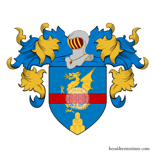 Coat of arms of family Camparmo